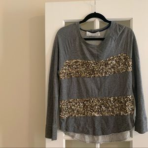 Dolan Sequin Sweatshirt Purchased at Anthropologie